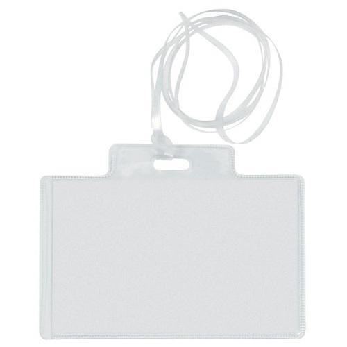 Sei Rota Portanome badge Pass 95x60 mm con cordoncino, 5 pz