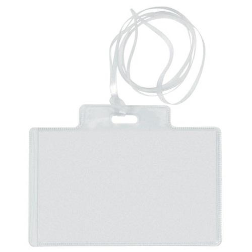 Sei Rota Portanome badge Pass 95x60 mm con cordoncino, 5 pz