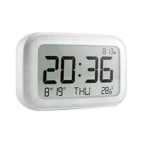 Orologio da tavolo con sveglia, display LCD con back light