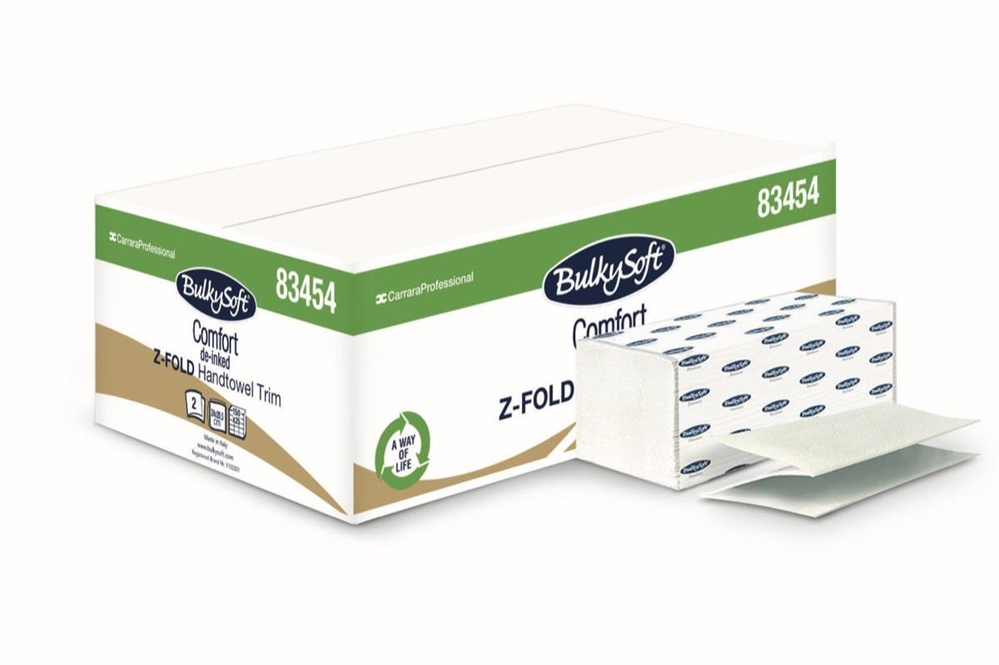 BulkySoft Asciugamani di carta in pura cellulosa piegati a Z