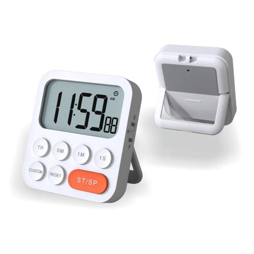 Timer orologio con supporto da tavolo e calamita