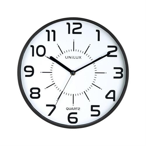 Unilux Orologio da parete POP al quarzo, diametro 28 cm