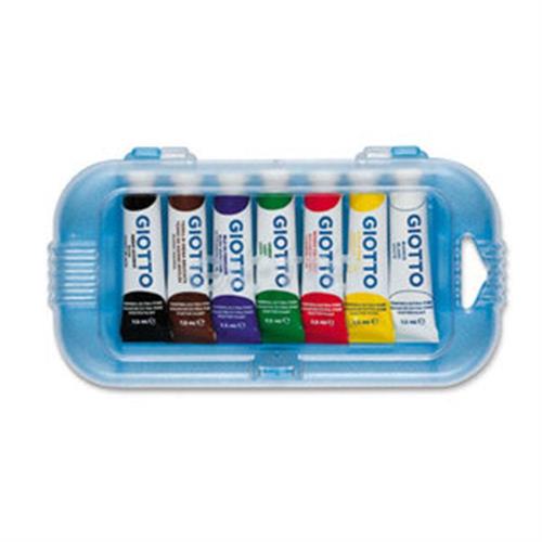 Giotto tubetti tempera 7.5 ml, confezione 7 colori