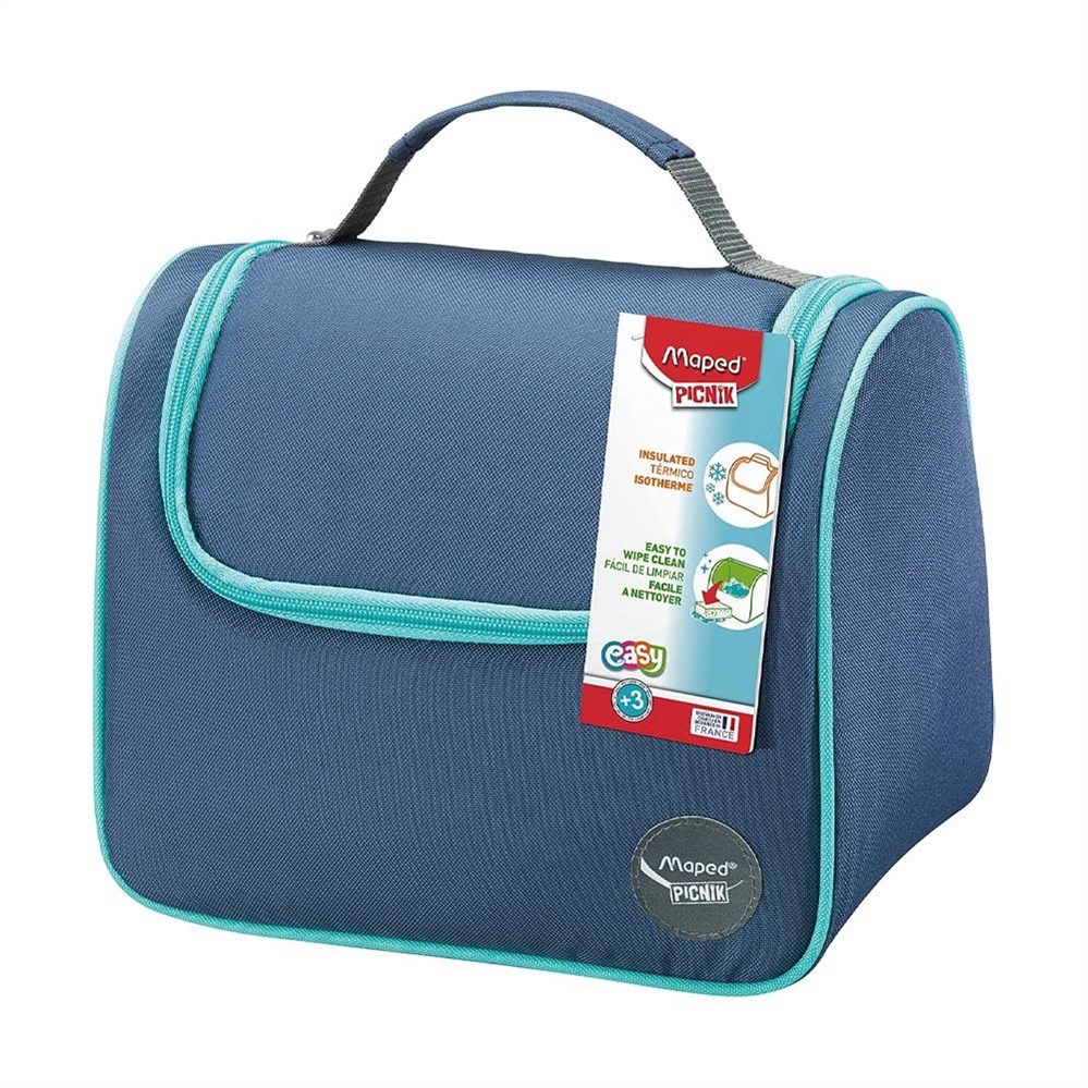 Maped zainetto termico porta vivande 6,3 lt, blu e verde