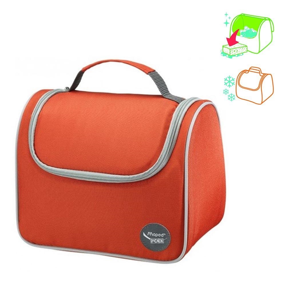 Maped zainetto termico porta vivande 6,3 lt, rosso