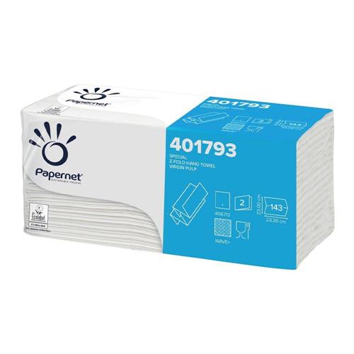Papernet Asciugamani di carta in pura cellulosa piegati a Z