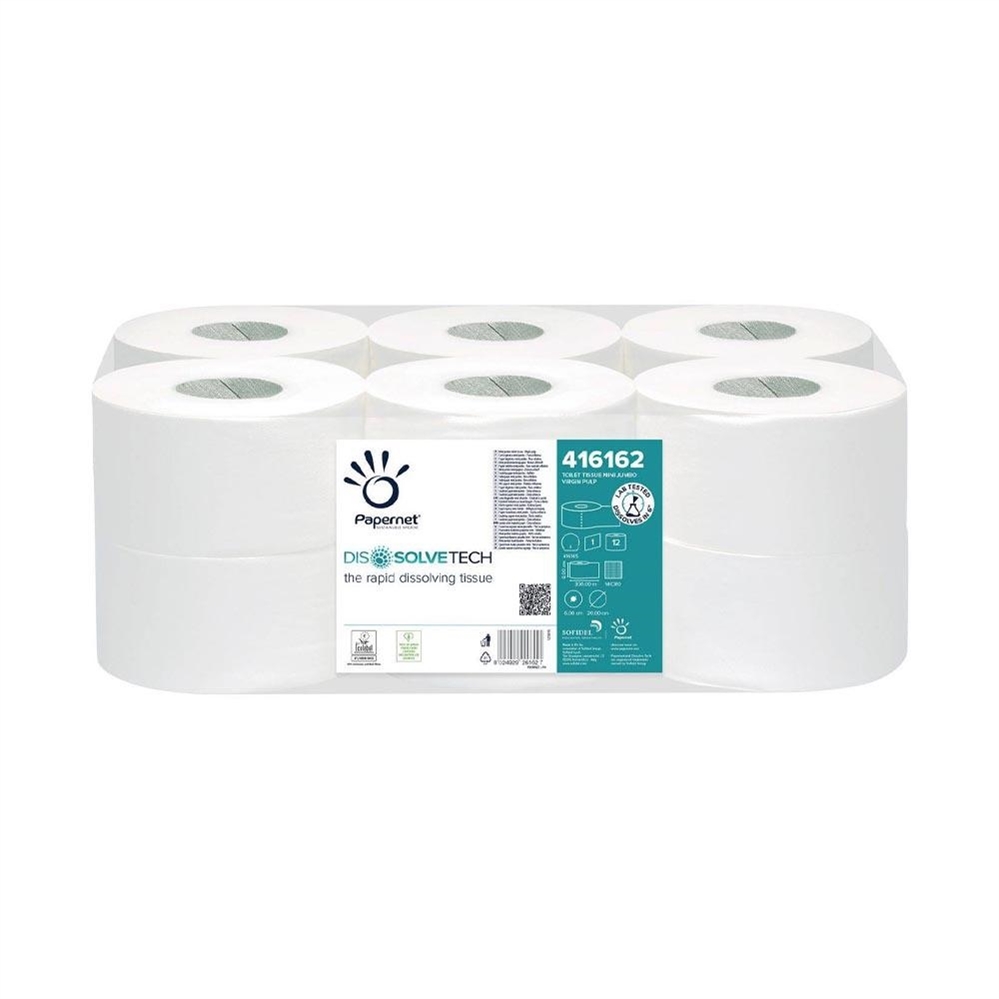 Papernet Dissolvetech Carta igienica 300mt anti intasamento