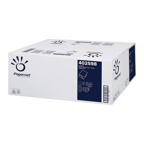 Papernet carta igienica interfogliata 2 veli, 224 strappi