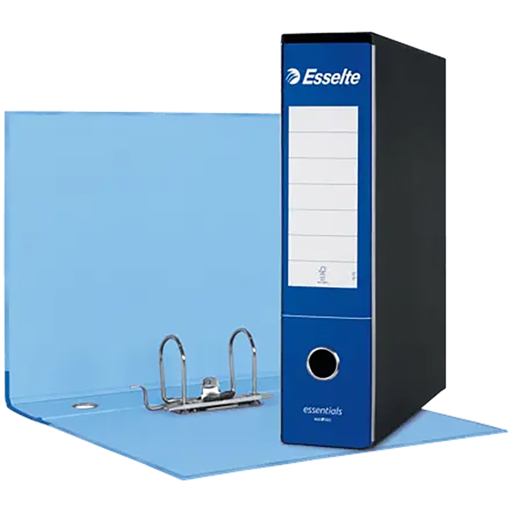 Esselte Registratore archivio, protocollo, dorso 8 cm, Blu