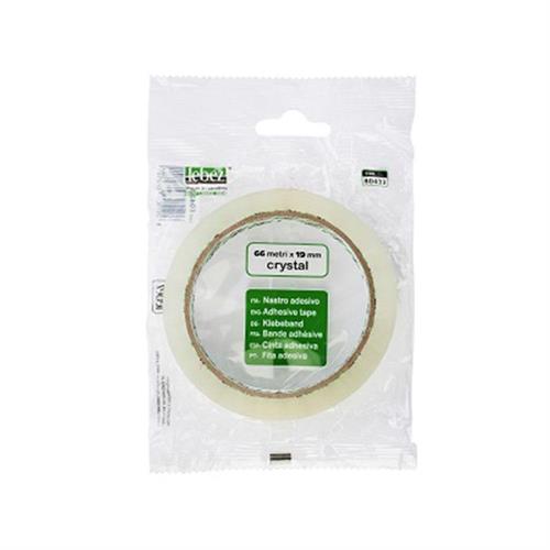 Lebez nastro adesivo trasparente, 19x66 mt