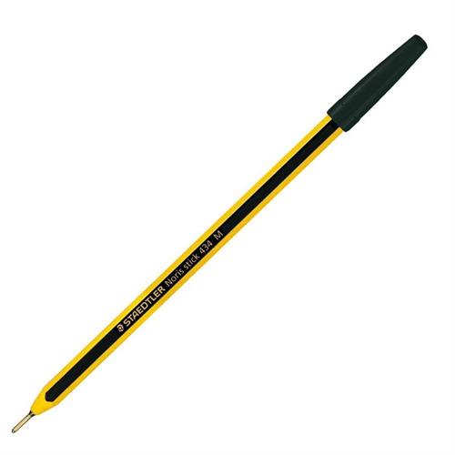 Staedtler Noris Stick Penna a sfera, Punta fine nero