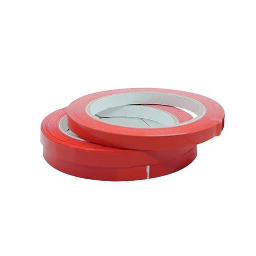 Nastro adesivo sigilla sacchetti, mm 10x66 mt, rosso