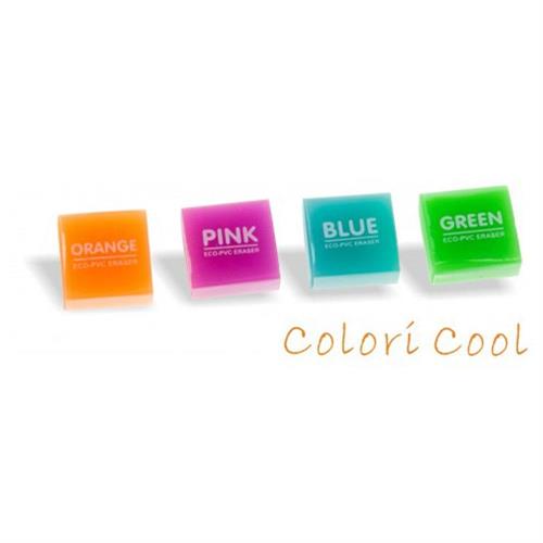 Wiler Gomma per matita trasparente colorata