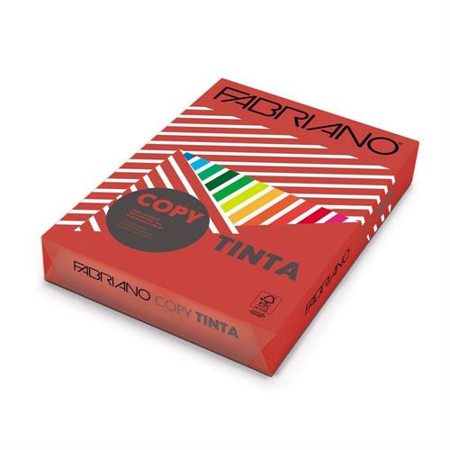 Fabriano CopyTinta Carta A4 160 grammi Rosso, 250 fogli