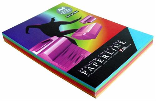 Nikoffice Carta A4, 160 grammi, colori intensi, 125 fogli