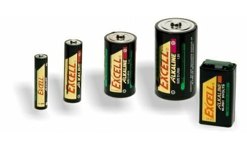 Raymax Batteria alcalina ministilo AAA 1.5 volt, 4 pezzi