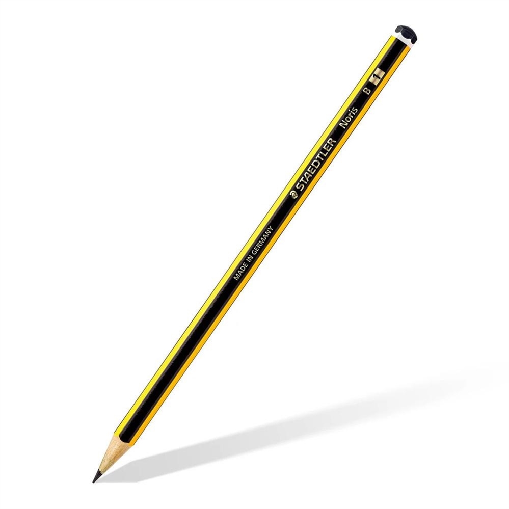 Staedtler Noris Matita in grafite, 1B, esagonale
