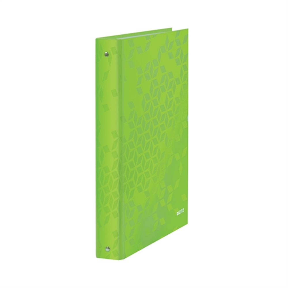 Leitz Wow Raccoglitore ad anelli 22x30, dorso 4 cm, Verde