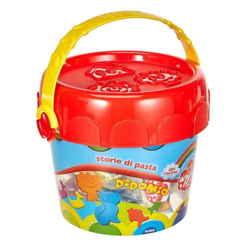 Did• Pasta modellabile per giocare, secchio grande, 10 pezzi