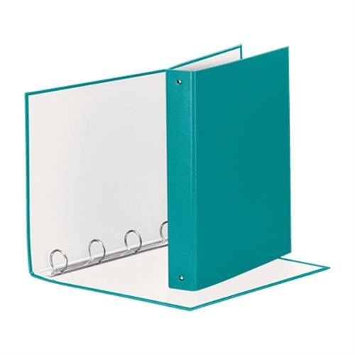 Esselte Raccoglitore 4 anelli 22x30 dorso 4 cm, Turchese