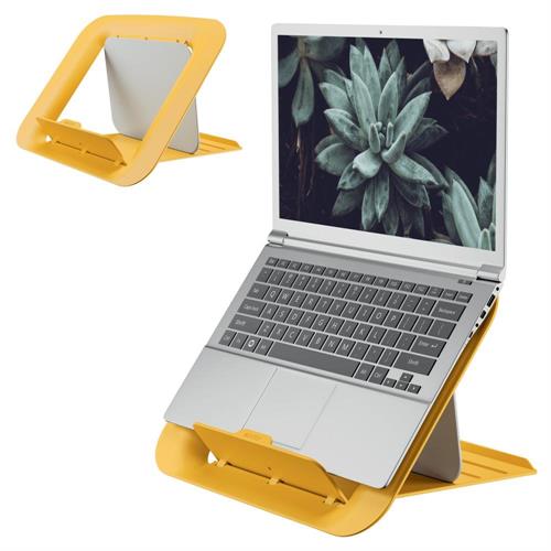 LEITZ Supporto per notebook regolabile Cosy Ergo, Giallo