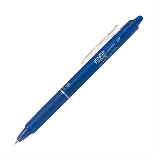 PILOT Frixion Clicker Penna sfera a scatto, 0.7 mm, Blu