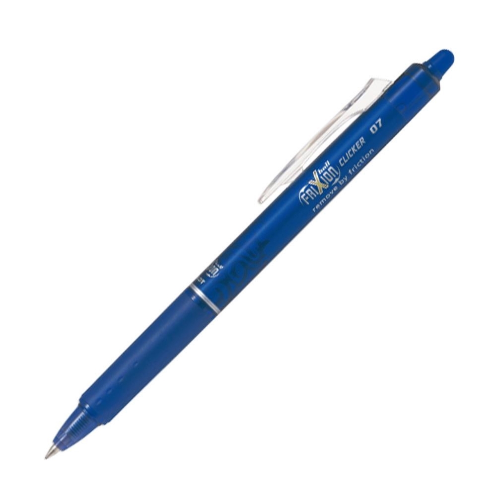 PILOT Frixion Clicker Penna sfera a scatto, 0.7 mm, Blu