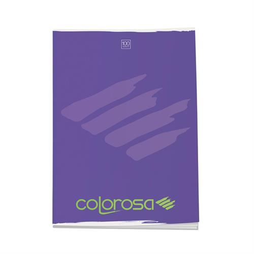 Colorosa Maxi Quaderno a righe, 18 fogli, 100gr