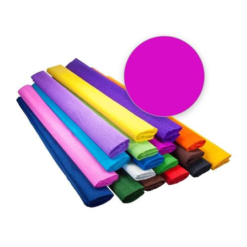 Wiler Carta Crespa, 50x250 cm, 60 gr/m2, Fucsia
