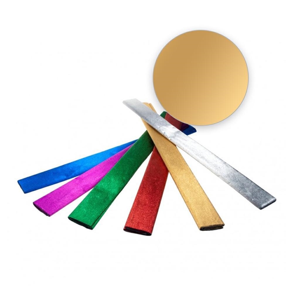 Wiler Carta Crespa, 50x250 cm, 60 gr/m2, Oro