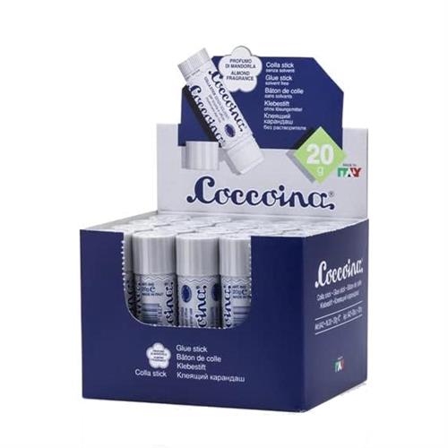 Coccoina 642 Colla Stick 20 grammi, confezione 20 pezzi