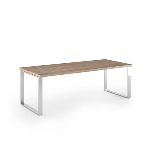 Scrivania direzionale 210x90x74h cm ad anello, Ciliegio