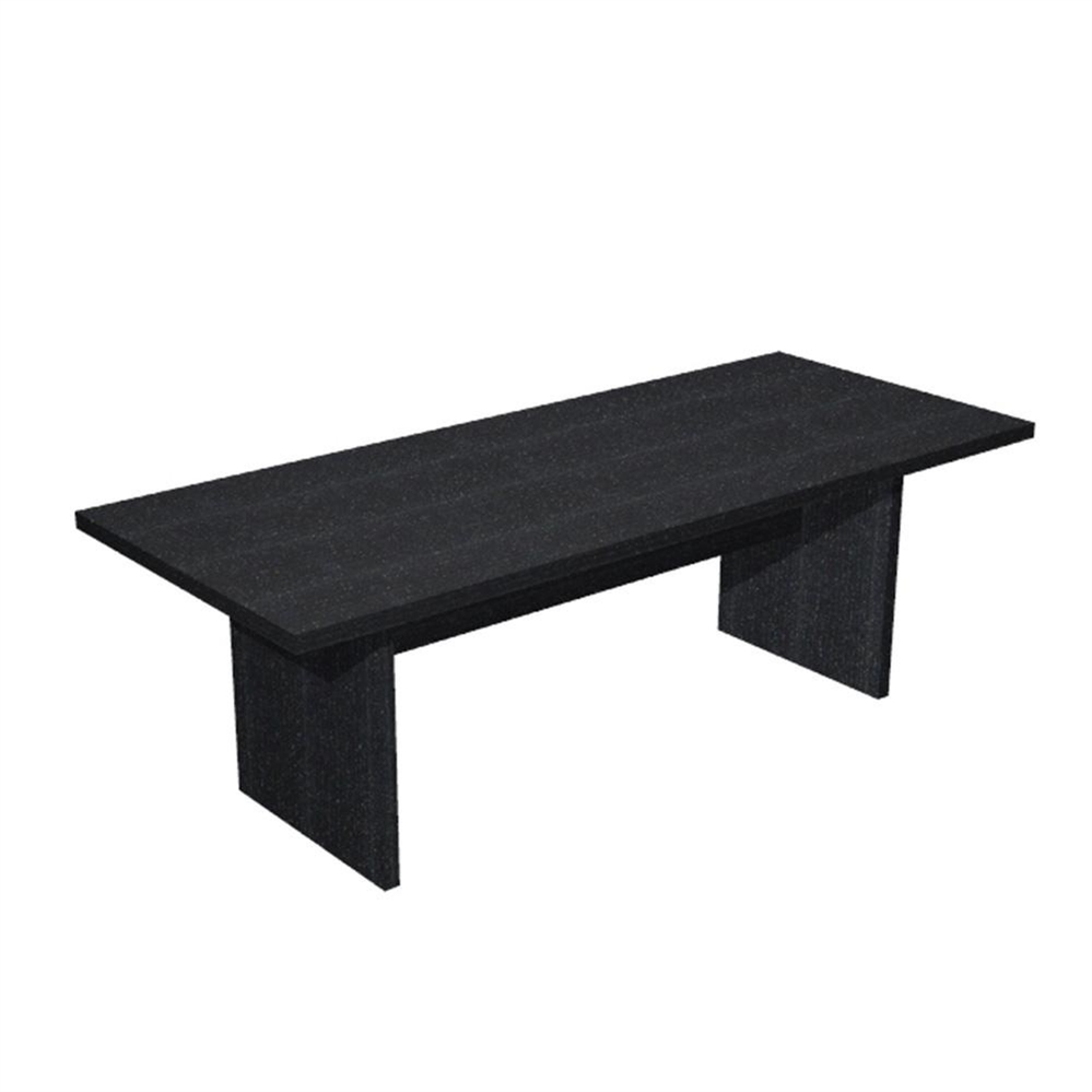 Tavolo Riunioni 220x100x74h cm, 8 posti, Nero venato