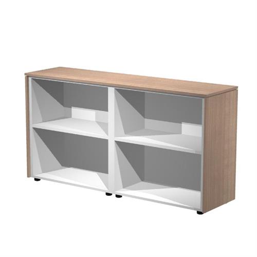 Libreria Mobile basso a giorno 162,8x43x81,4h cm Ciliegio