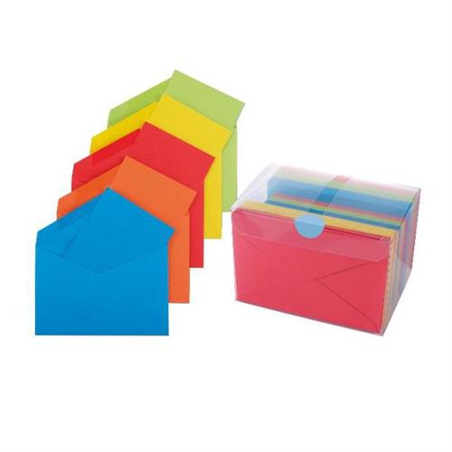 Blasetti Box 250 buste con biglietti auguri colori assortiti
