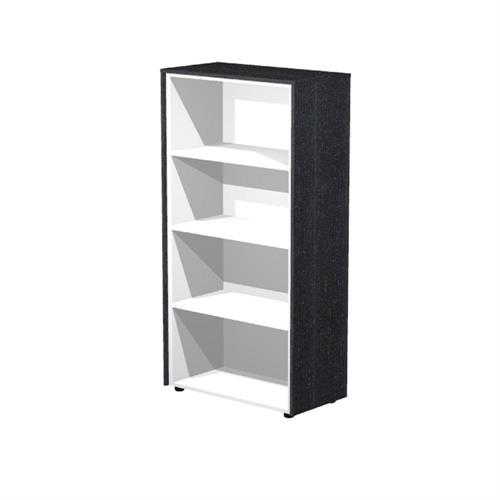 Libreria Mobile a giorno 82,8x43x158,2h cm, Nero
