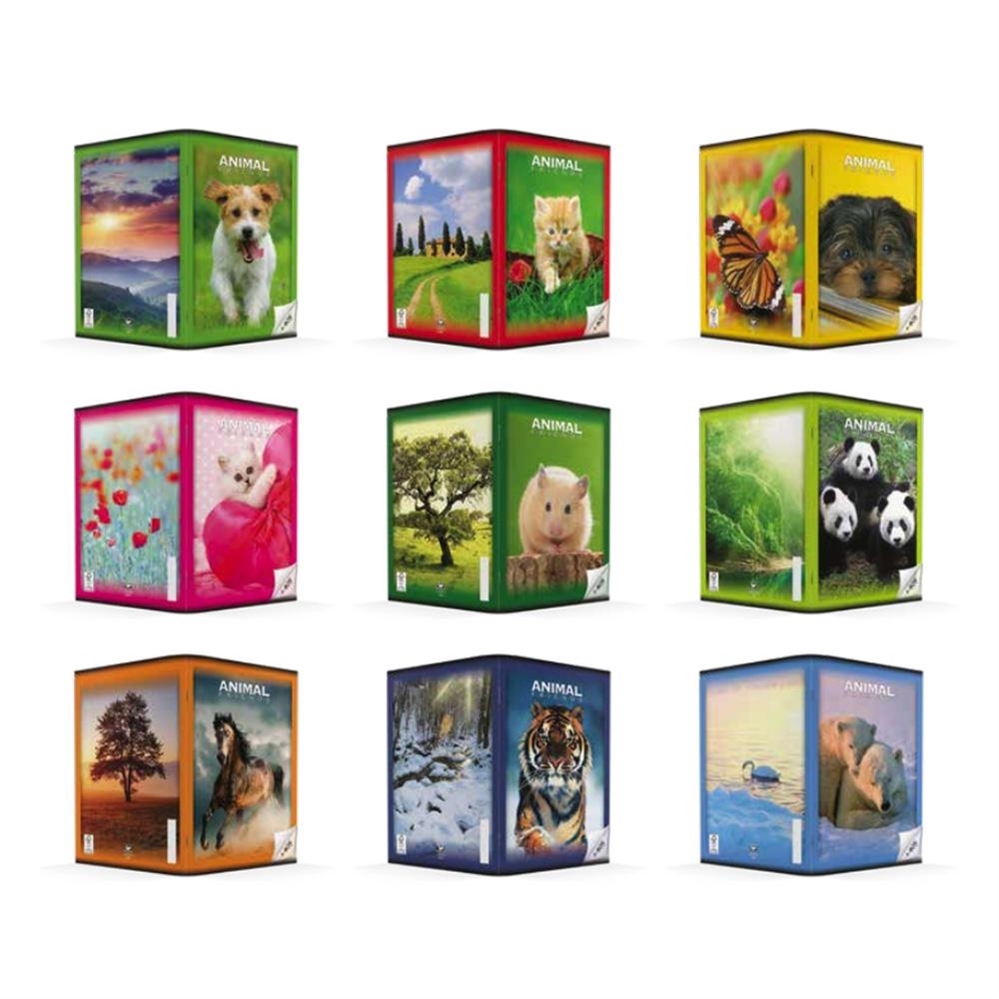 Animal Friends Maxi Quaderno a righe con margine,28 fg,80gr