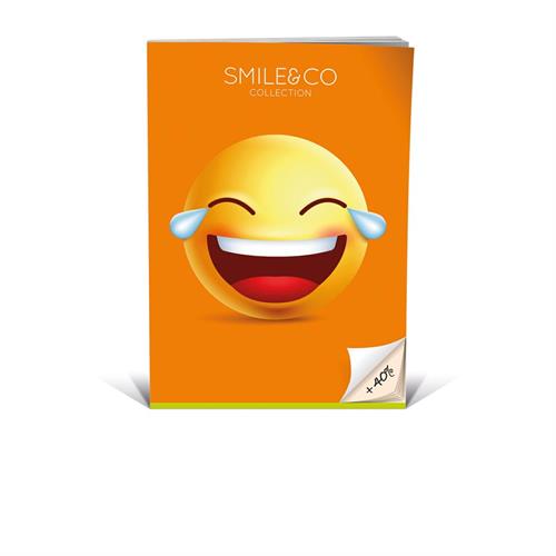 Smile&co Maxi Quaderno Colorosa a quadretti da 5mm, 28 fg