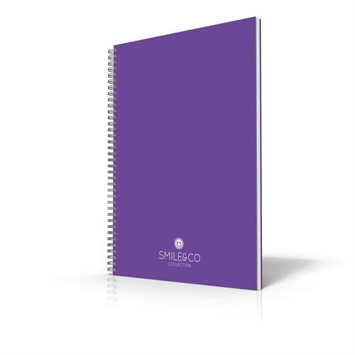 Colorosa Smile&co Quaderno spiralato a quadretti 5mm 80 fg