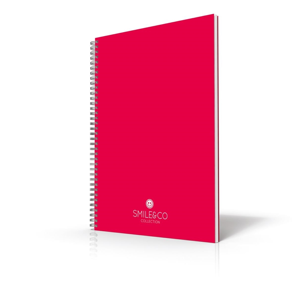 Colorosa Smile&co Quaderno spiralato a righe, 70gr, 80 fogli