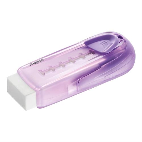 Maped Gomma Stick Zip a cerniera, colori pastello