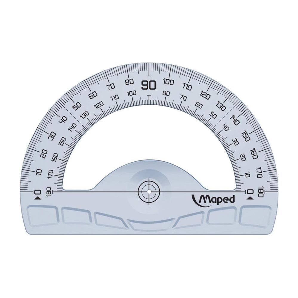 Maped Goniometro in plastica 180ø 12cm