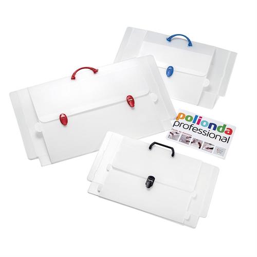 MyDesk Valigetta polionda 36,5x56,5 cm, Dorso 5 cm, Bianco