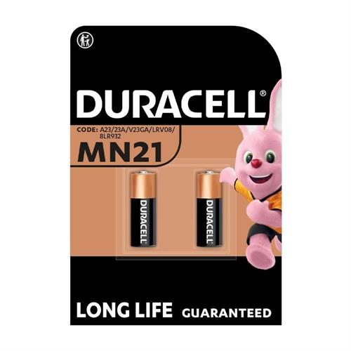 Duracell MN21 Batteria alcalina 12V, blister 2 pezzi