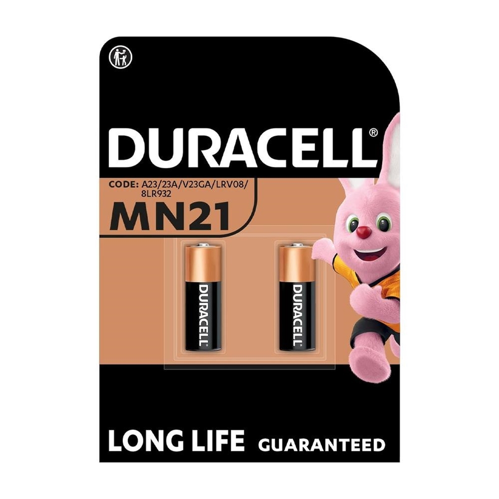 Duracell MN21 Batteria alcalina 12V, blister 2 pezzi