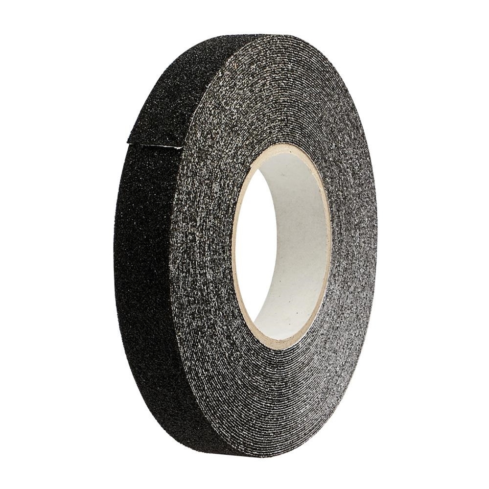 Syrom nastro antiscivolo adesivo, nero, 25x18 m, 2 rotoli