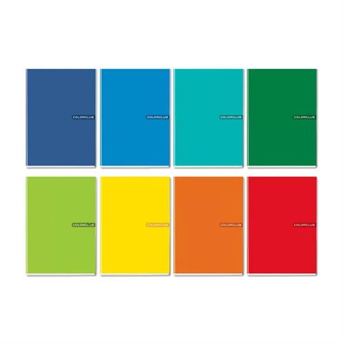 Blasetti Colorclub Quaderno A4 a righe, 80 grammi
