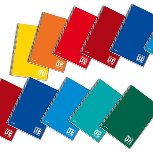 Blasetti Quaderno spiralato A5 a quadretti 5mm, senza fori