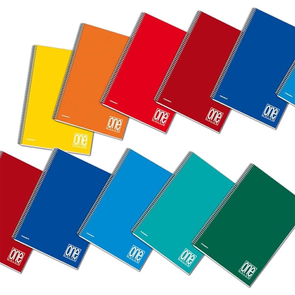 Blasetti Quaderno spiralato A5 a quadretti 5mm, senza fori