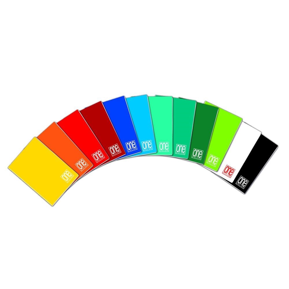 Blasetti One Color Quaderno A5 a righe, 80 grammi 20+1 fogli